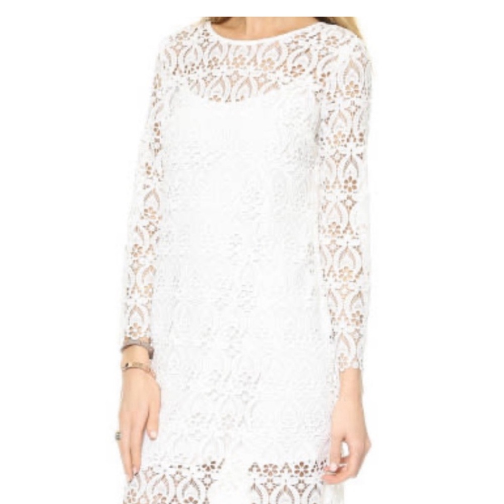 Club Monaco 2 piece silk and lace dress.  Gorgeous.